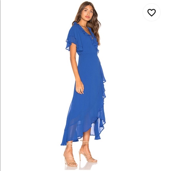 Cleobella Dresses & Skirts - Cleobella  Eliana Ruffle Wrap Dress